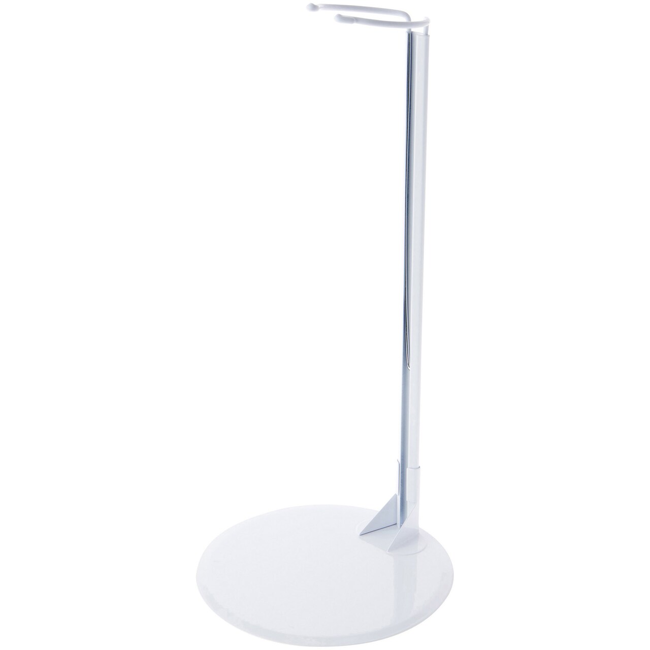 Bard's 799XW White Adjustable Doll Stand, fits 32 to 48 inch Dolls, waist width adjusts from 3 to 4.25 inches